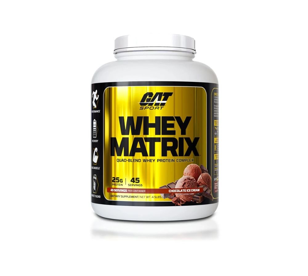 Gat Sport Whey Matrix Quad-Blend Whey Protein Complex 45 Servings