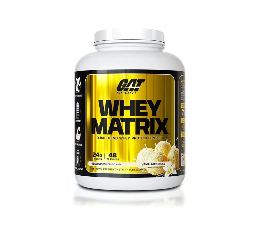 Gat Sport Whey Matrix Quad-Blend Whey Protein Complex 45 Servings