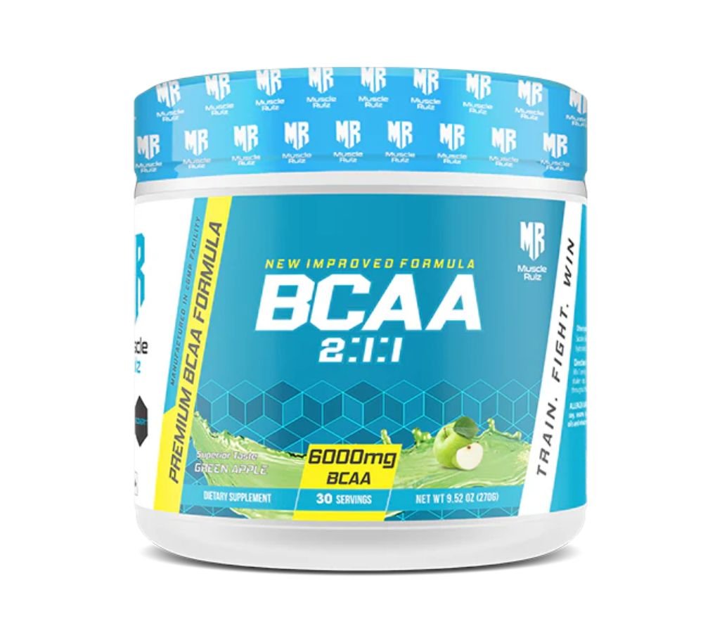 Muscle Rulz BCAA 2:1:1 New Improved Formula 30 Servings