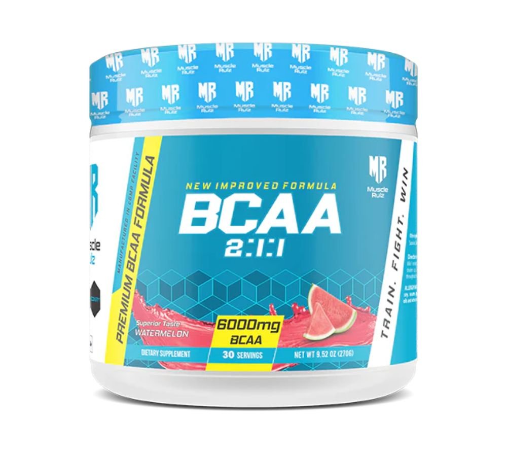 Muscle Rulz BCAA 2:1:1 New Improved Formula 30 Servings