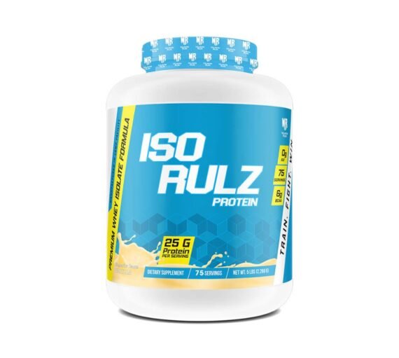 Muscle Rulz ISORULZ Whey Protein Isolate 75 Servings 5 Lbs