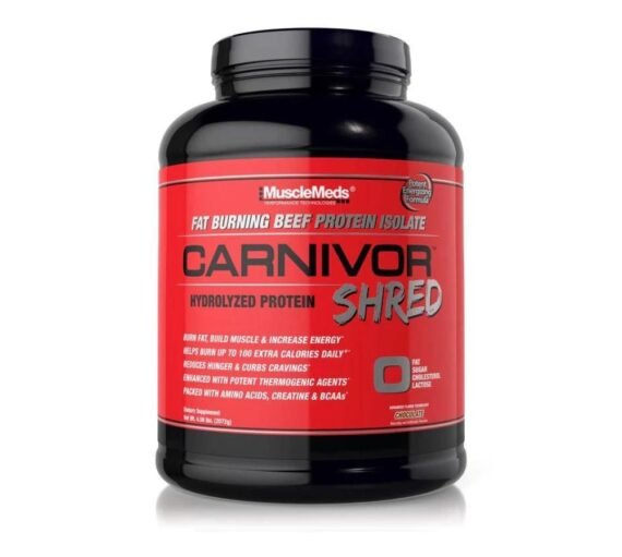 Musclemeds Carnivor Shred Fat Burning Beef Protein 3.8 LBS