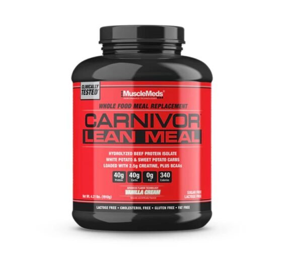 Musclemeds Carnivor Lean Meal Replacement 4.29Lbs