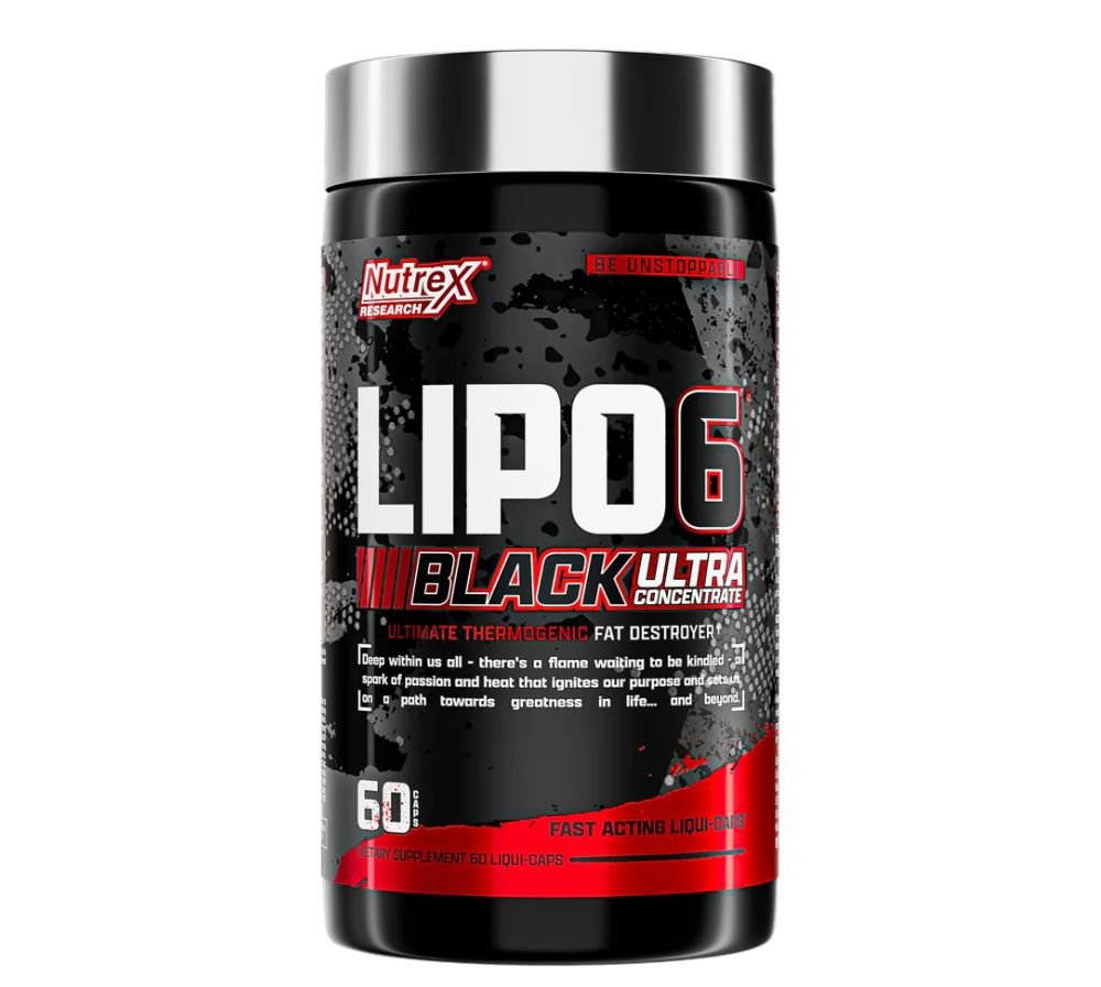 Nutrex Research Lipo-6 Black UC Ultimate Thermogenic Fat Burner 60Capsules