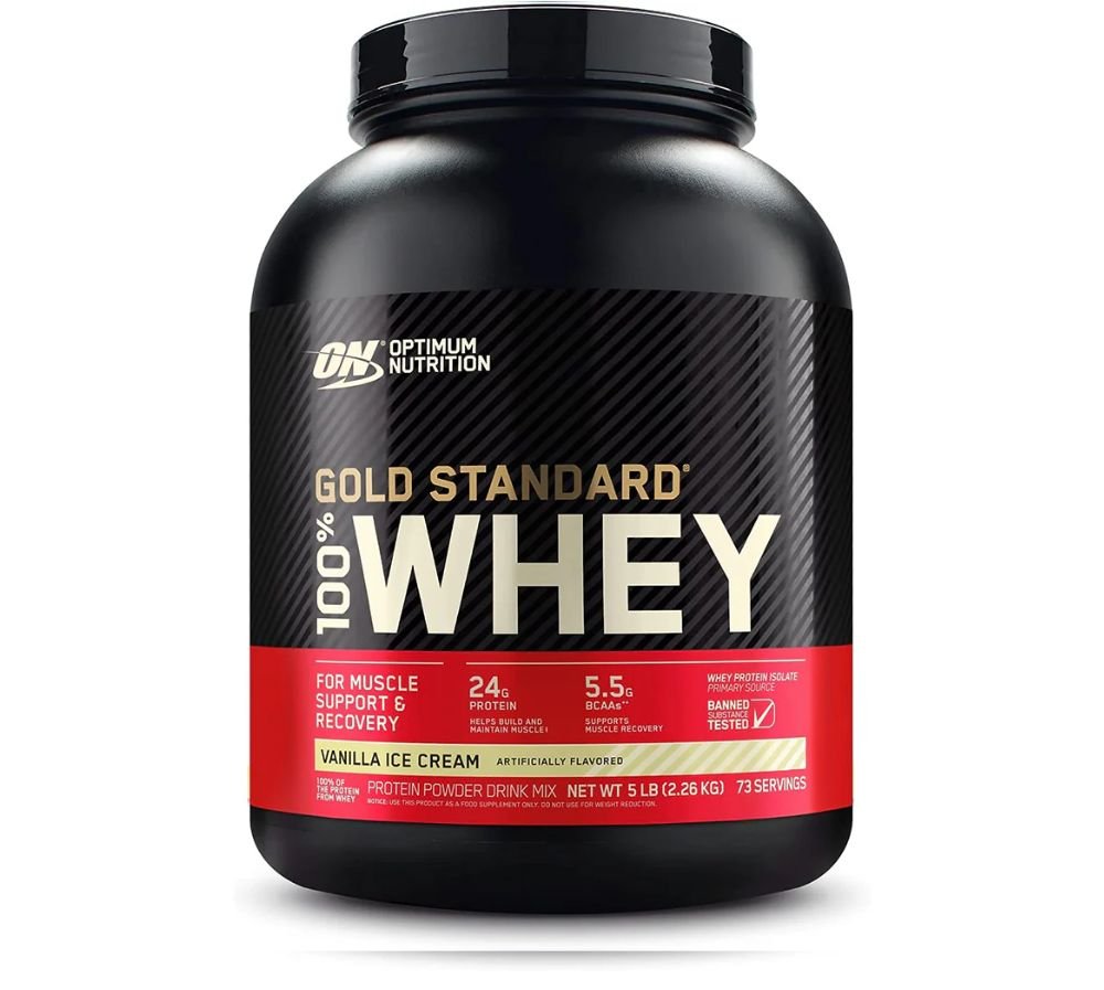 Optimum Nutrition 100% Whey Gold Standard Whey Protein 5lbs