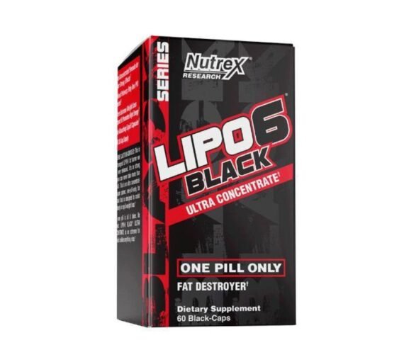 Nutrex Research Lipo 6 Black Ultra Concentrate 60 Liquid Capsules