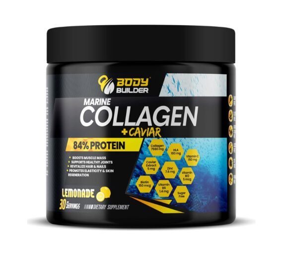 Body Builder Marine Collagen plus Caviar 270 Grams 30 Servings