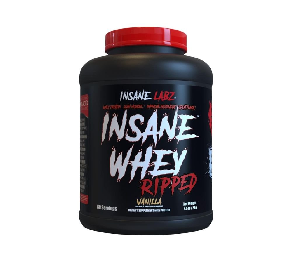 Insane Whey Ripped protein powder