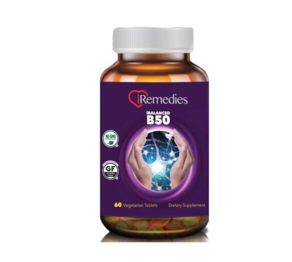 iRemedies Vitamin Balanced B50 60 Vegetarian Tablets
