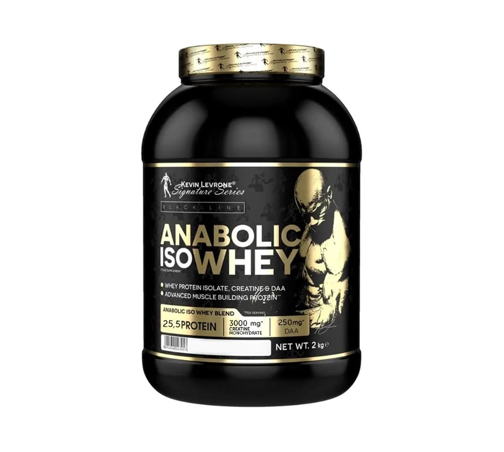 Kevin Levrone Anabolic ISO Whey Protein 2kg for muscle building and recovery