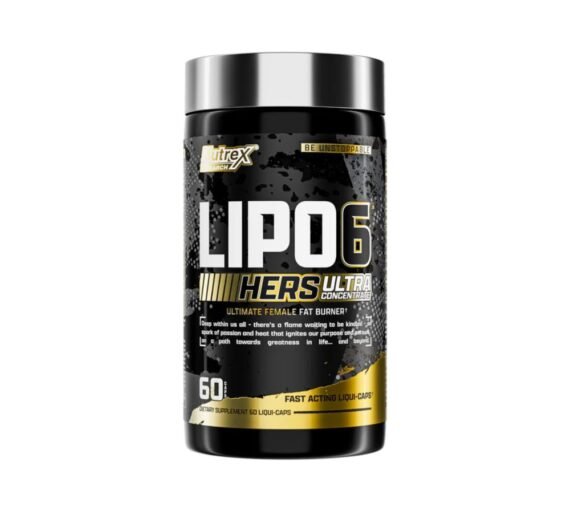 Nutrex Research Lipo-6 Black UC Ultimate Thermogenic Fat Burner For Her 60 Capsules