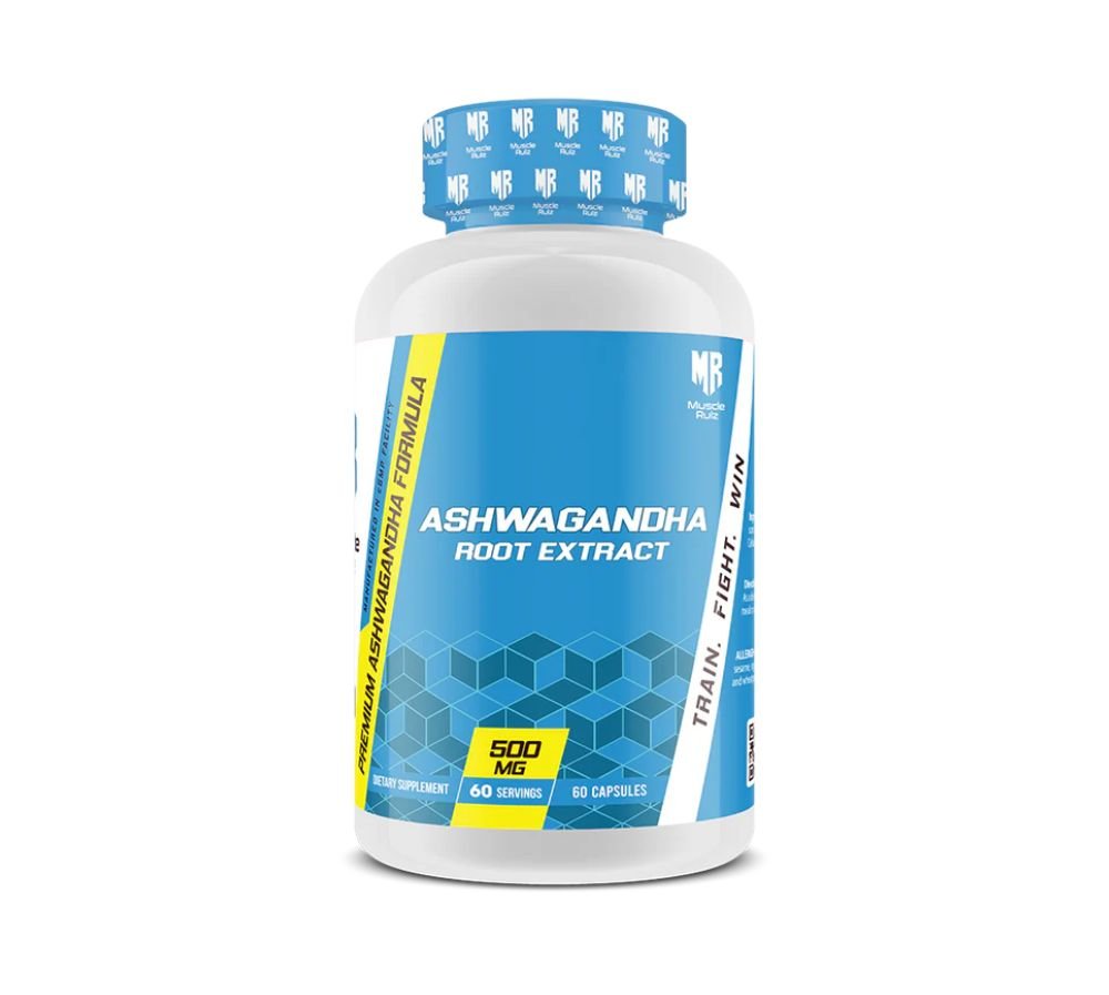 Muscle Rulz Ashwagandha Root Extract 500Mg 60 Servings