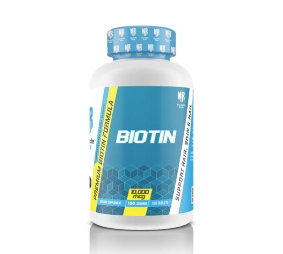 Muscle Rulz Biotin 10000 Mg 100 Servings