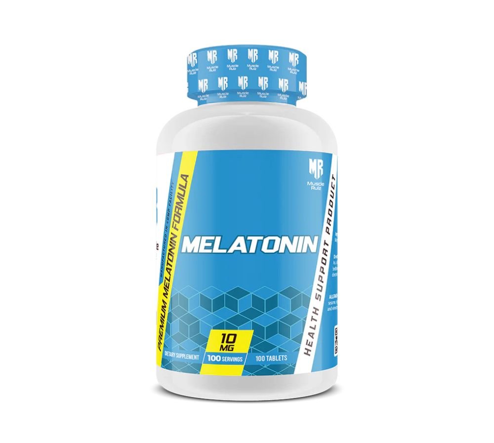 Muscle Rulz Melatonin Premium Melatonin Formula 10Mg 100 Tablets