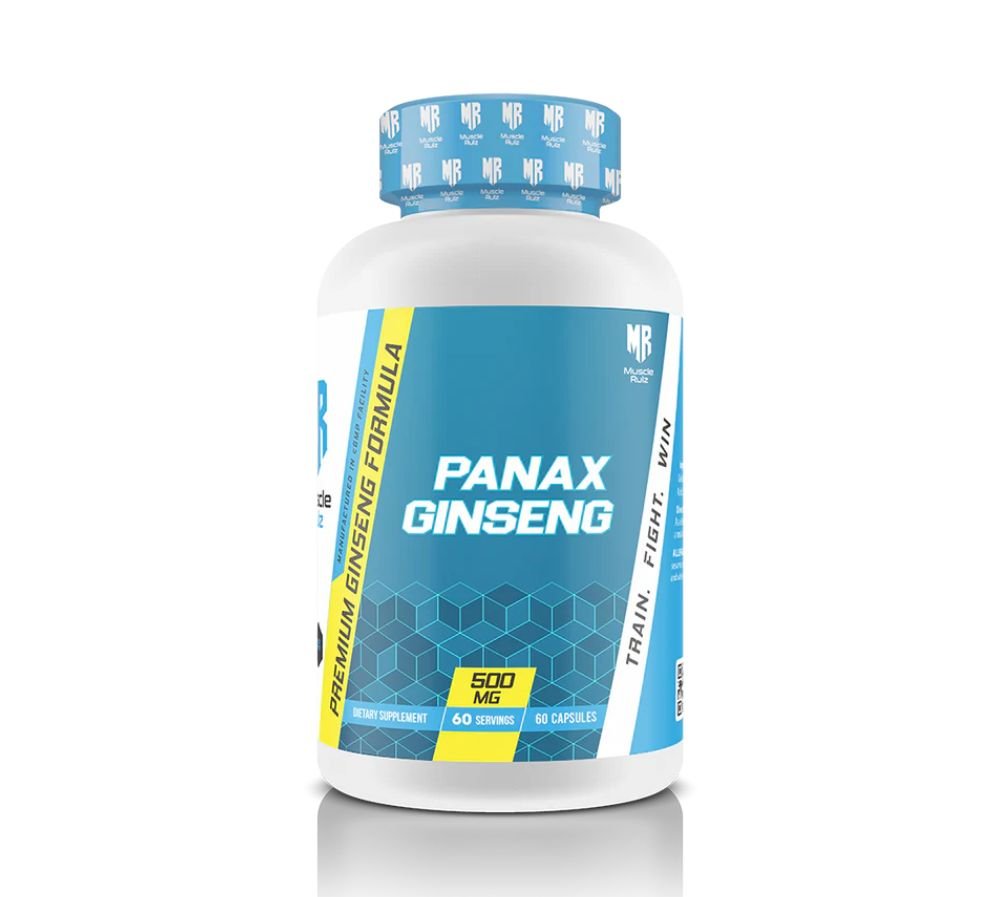 Muscle Rulz Panax Ginseng 500Mg 60 Servings