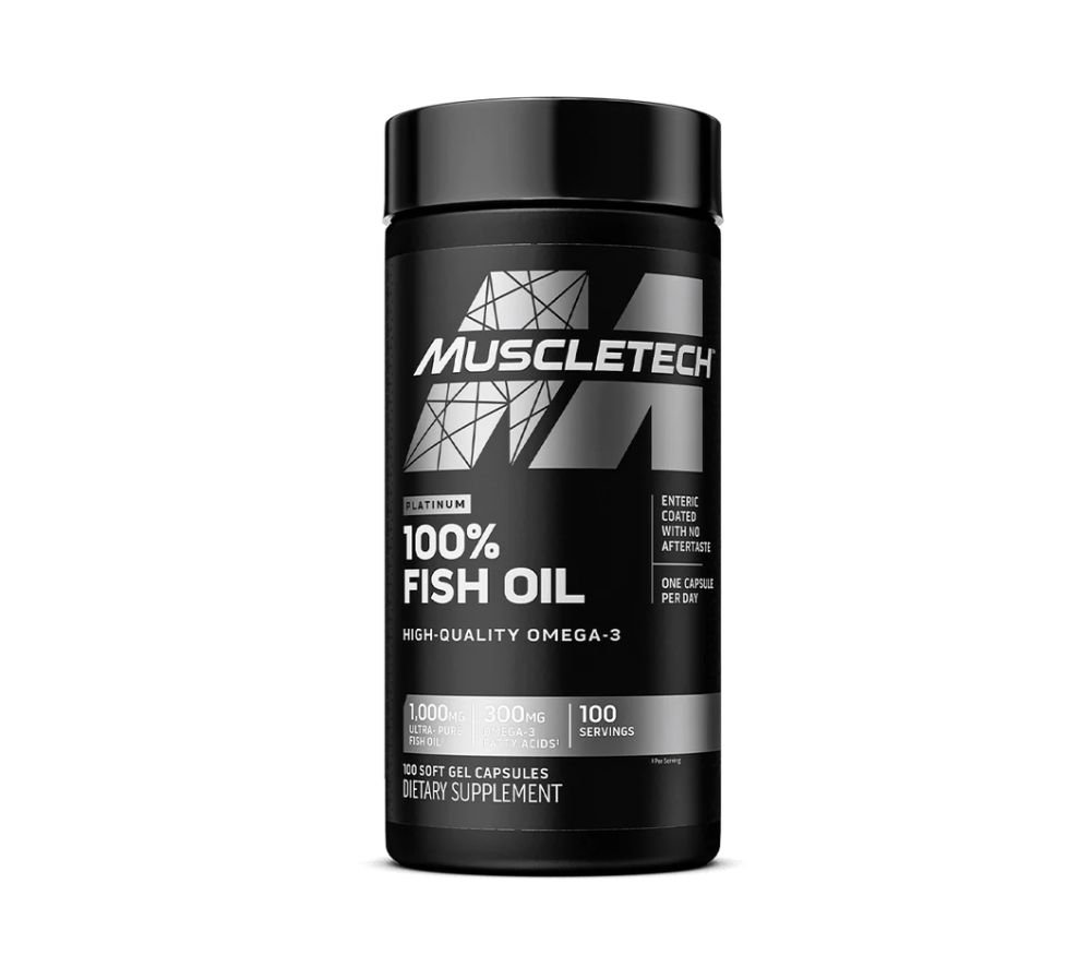 Fish oil capsules for heart health