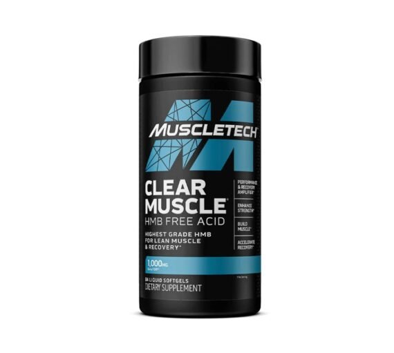 Muscletech Clear Muscle HMB Free Acid Lean Muscle & Recovery