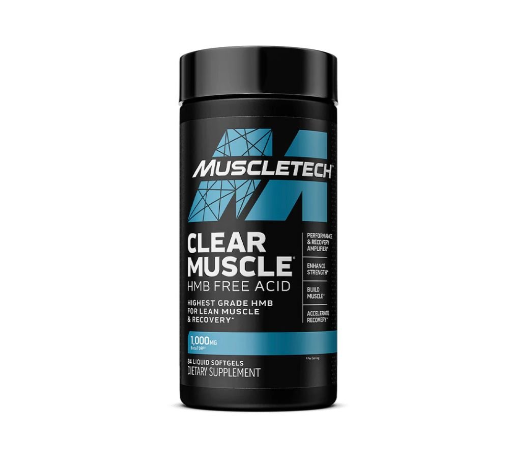 Muscletech Clear Muscle HMB Free Acid Lean Muscle & Recovery