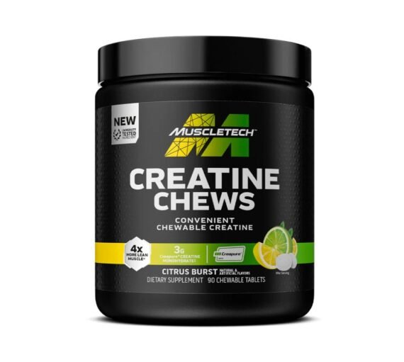 Muscletech Creatine Chews 90 Chew Tablets