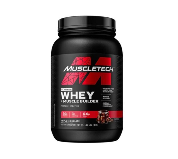 Muscletech Platinum Whey + Muscle Builder 1.8Lb