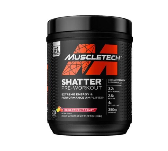 Muscletech Shatter Pre-workout 20 Servings 334Grams