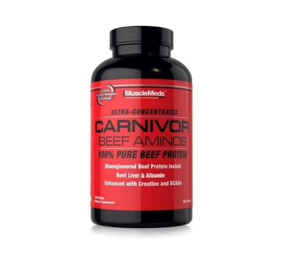 Musclemeds Carnivor 100% Beef Aminos 300 Tablets