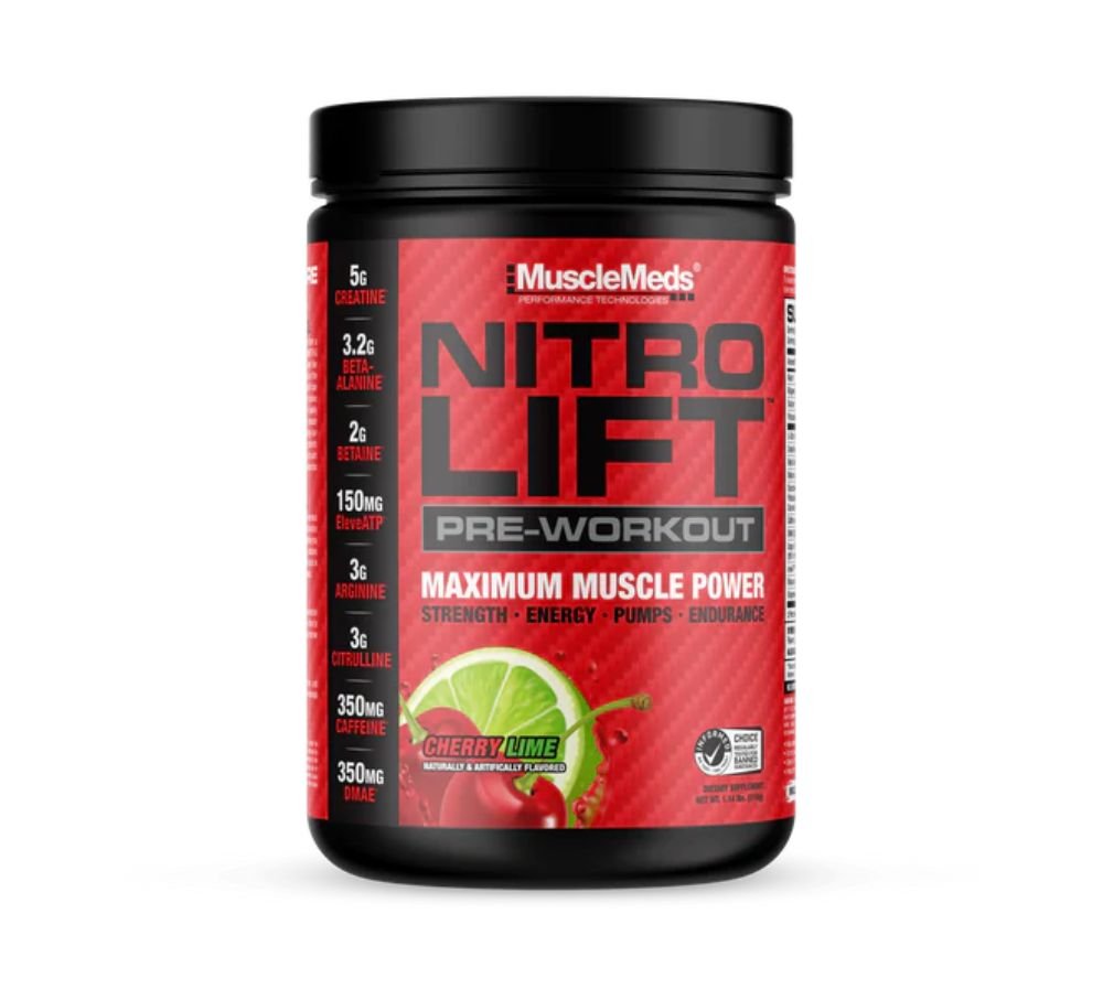 MuscleMeds Nitro Lift Pre-workout 500Gram