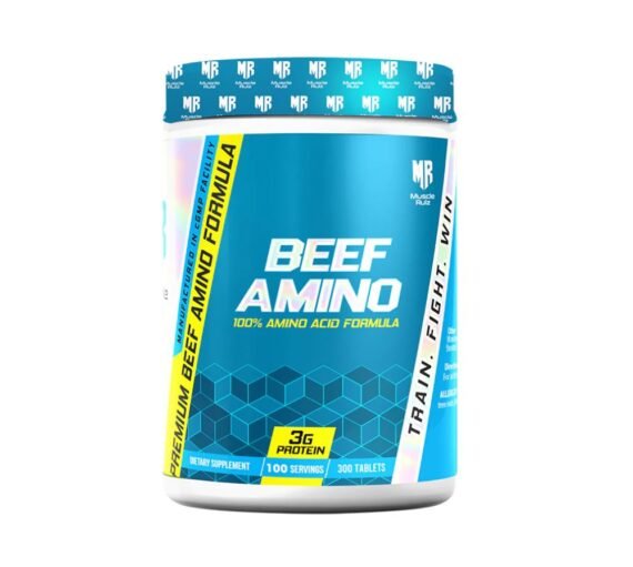 Muscle Rulz 100% Beef Amino 300 Tablets