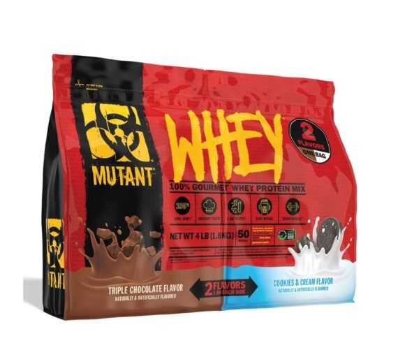 Mutant Whey Protein Dual Flavor - Whey Protein Mix 4Lb