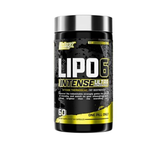 Nutrex Research Lipo-6 Intense Uc The Extreme Thermogenic Fat Burner 60 Capsule