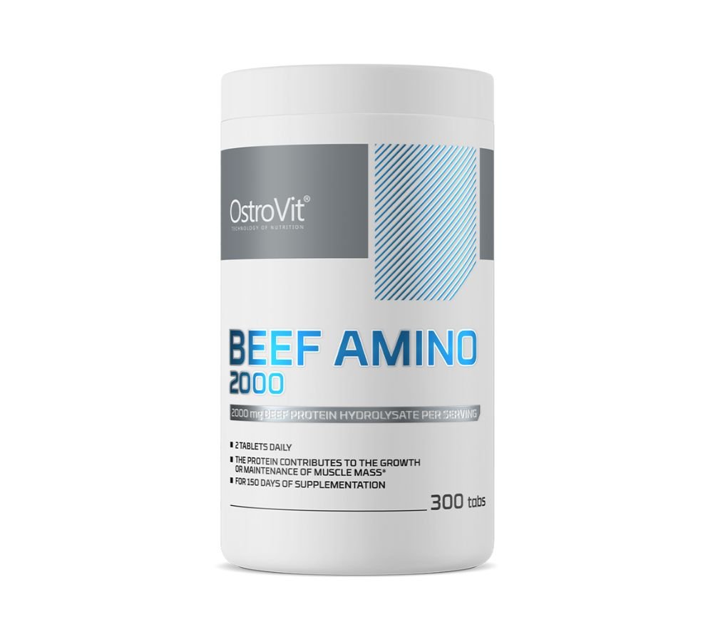 OstroVit Beef Amino 2000 Mg 300 Tablets