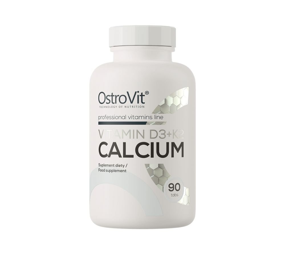 OstroVit Vitamin D3 + K2 + Calcium 90 tablets