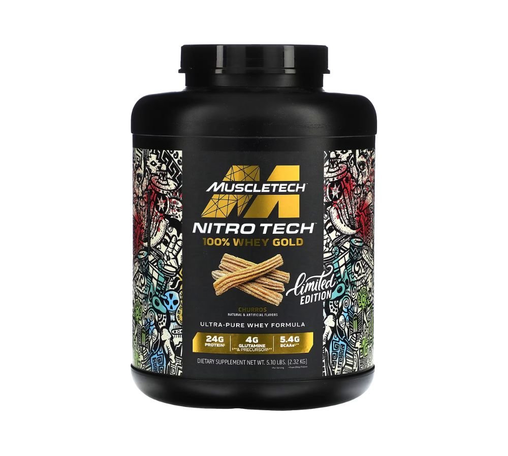 MuscleTech Nitro Tech 100% Whey Gold Limited Edition 5.1 lbs (2.32 kg)