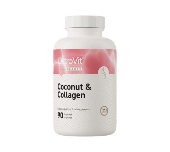 OstroVit Marine Collagen + MCT Coconut Oil 90 capsules