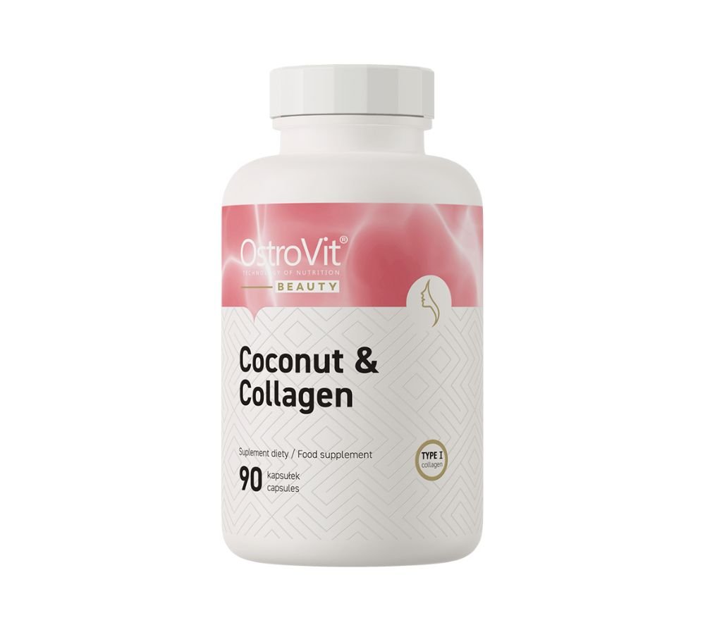 OstroVit Marine Collagen + MCT Coconut Oil 90 capsules
