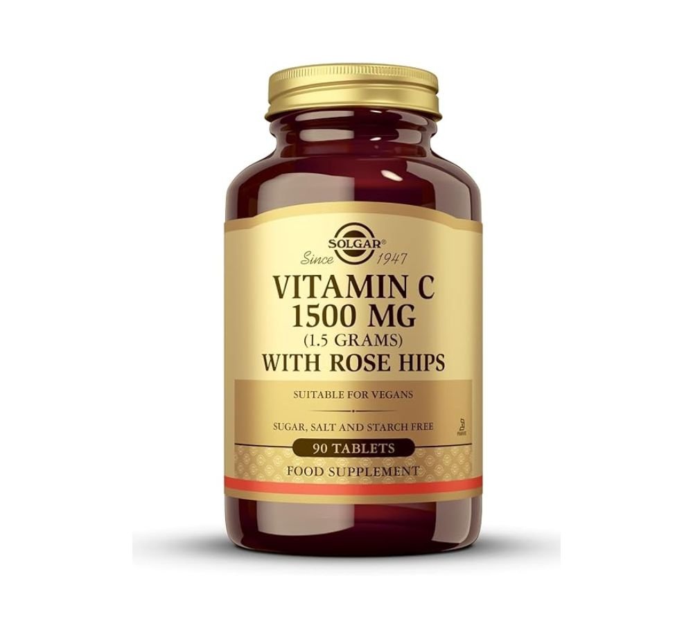 Solgar Vitamin C 1500 Mg, With Rose Hips 90 Tablets