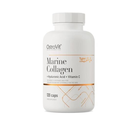 OstroVit Marine Collagen + Hyaluronic Acid + Vitamin C 120 capsules