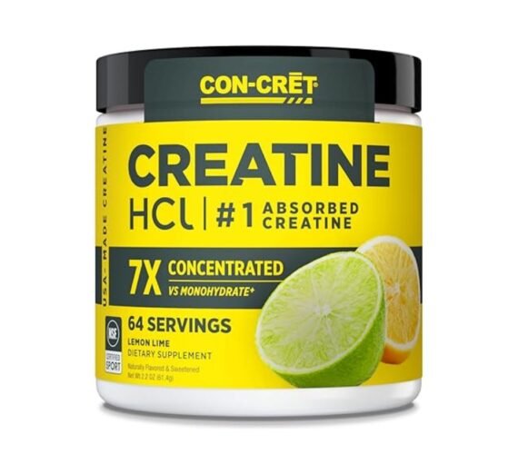 CON-CRET Creatine HCl Powder 64 Servings