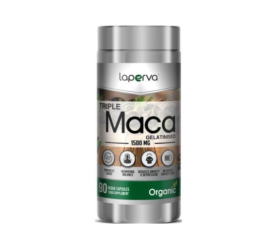 Laperva Triple Organic Maca 90 Veggie Capsules