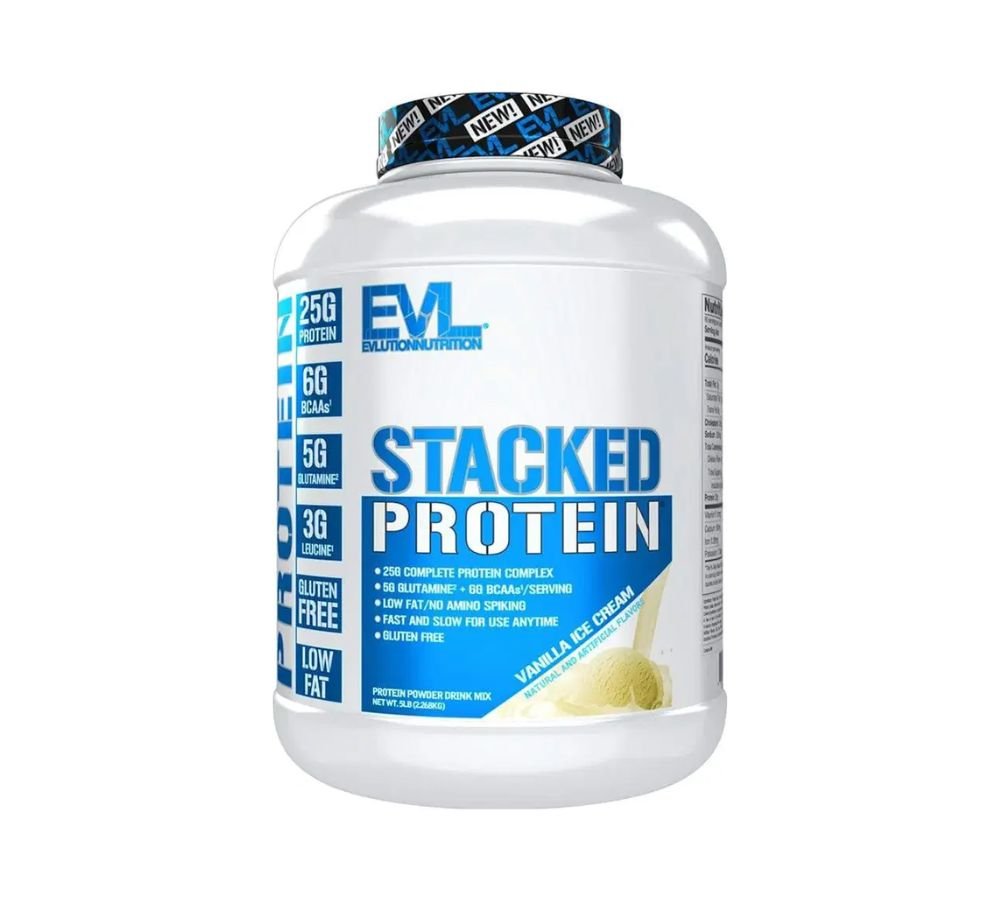 EVLUTION NUTRITION Stacked Protein 5lb(2.268kg)