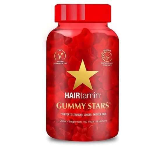 Hairtamin Gummy Stars Hair Vitamin 60 Veg Capsule