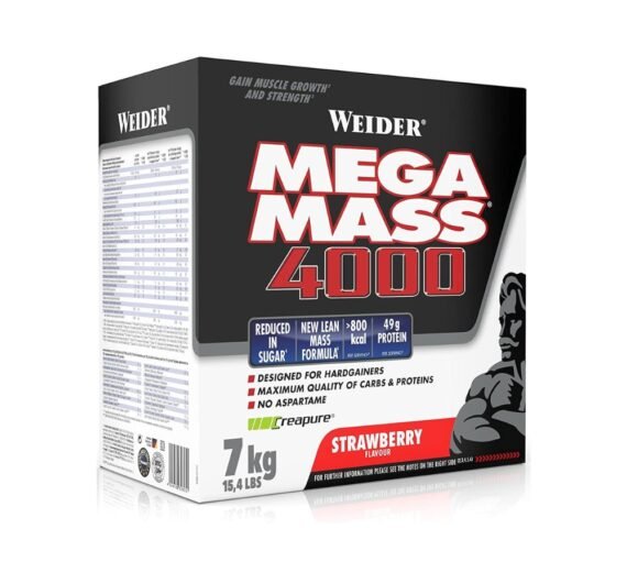 Weider Mega Mass 4000 Weight Gainer 7kg