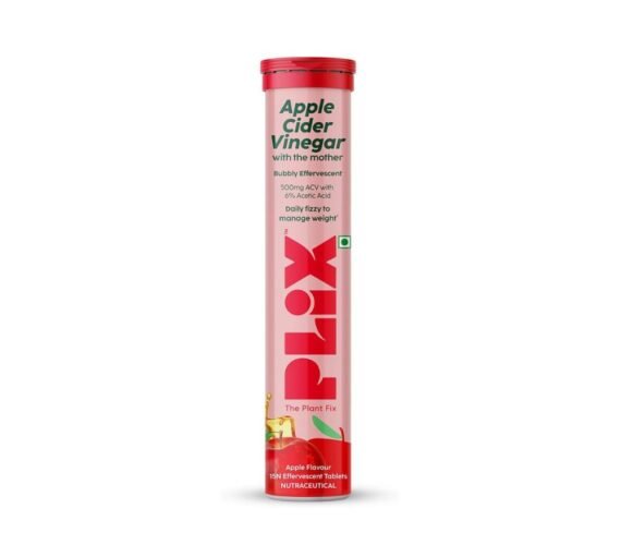 PLIX - THE PLANT FIX Apple Cider Vinegar Effervescent Tablet