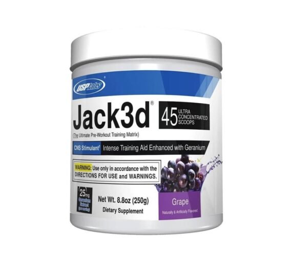 USPLabs Jack 3D Pre Workout Powder 250 Gram