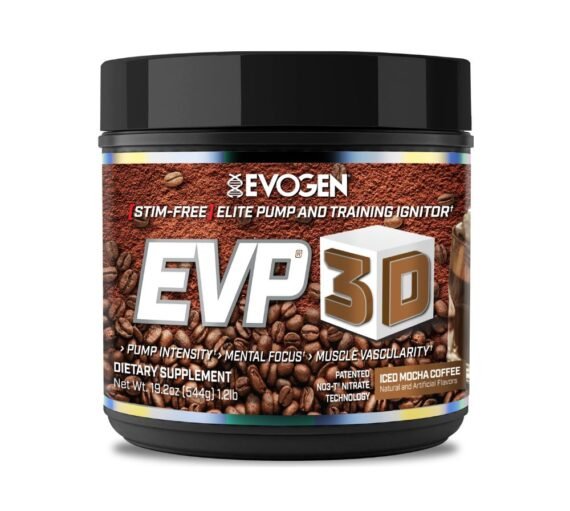 Evogen Nutrition EVP 3D NON STIM Elite Pump Pre Workout