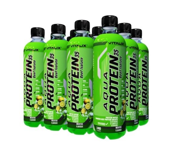 Vitalix Aqua Protein 35 Beef Protein Isolate Drink 500ml Pack of 12