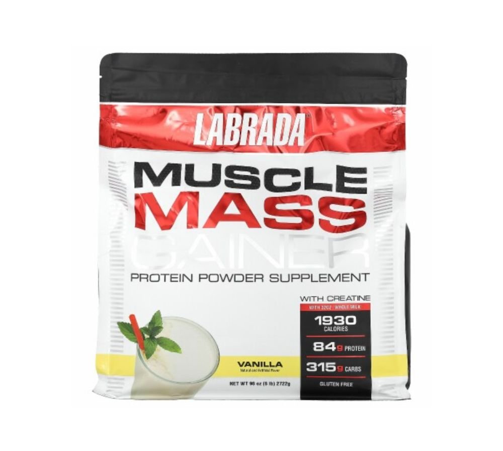 Labrada Nutrition, 100% Whey Protein Powder, Vanilla 6Lb
