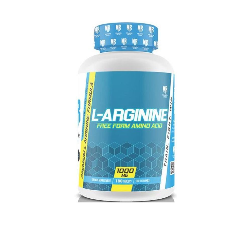 Muscle Rulz L-arginine Free Form Amino Acid 1000 Mg 180Tablets
