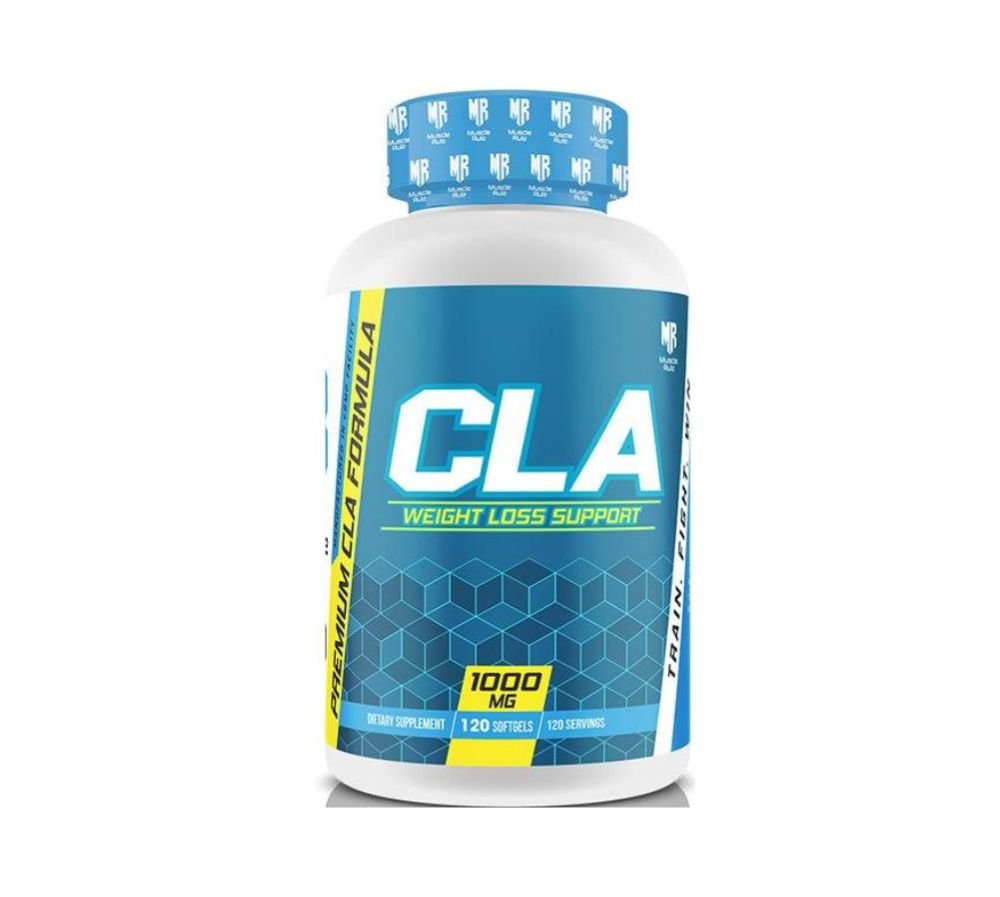 Muscle Rulz CLA 1000mg Support Weight Loss 120 Soft Gels