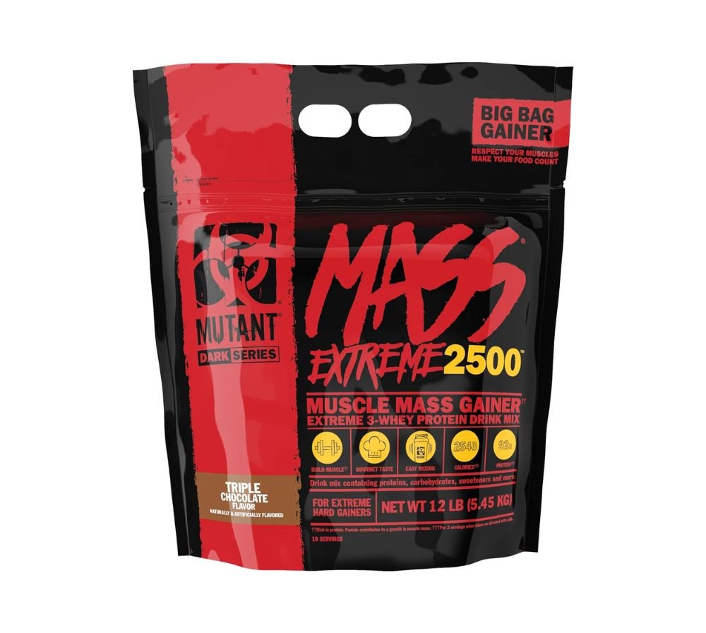 Mutant Muscle Mass Gainer Mass Extreme 2500 12Lb